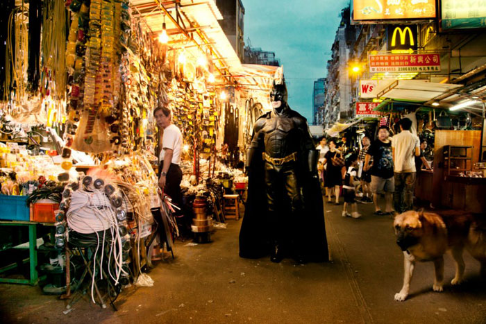 Superhero Batman. Photography by Chow Kar Hoo. www.theweddingnotebook.com