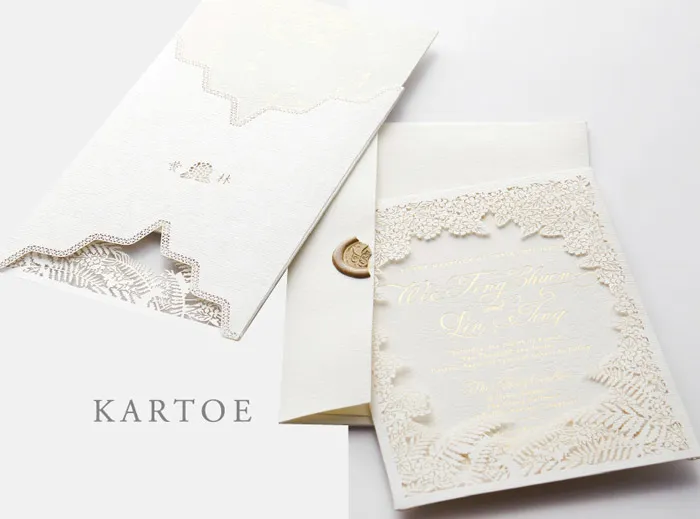 Kartoe Singapore - Luxury Wedding Invitations &amp; Fine Stationery