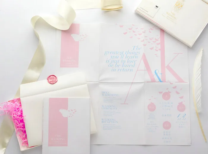 Kartoe Singapore - Luxury Wedding Invitations &amp; Fine Stationery