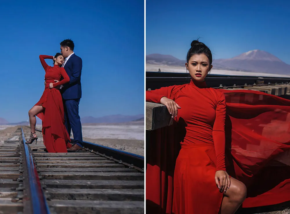 Photography by Metrophoto. Destination bridal portraits in Bolivia. theweddingnotebook.com