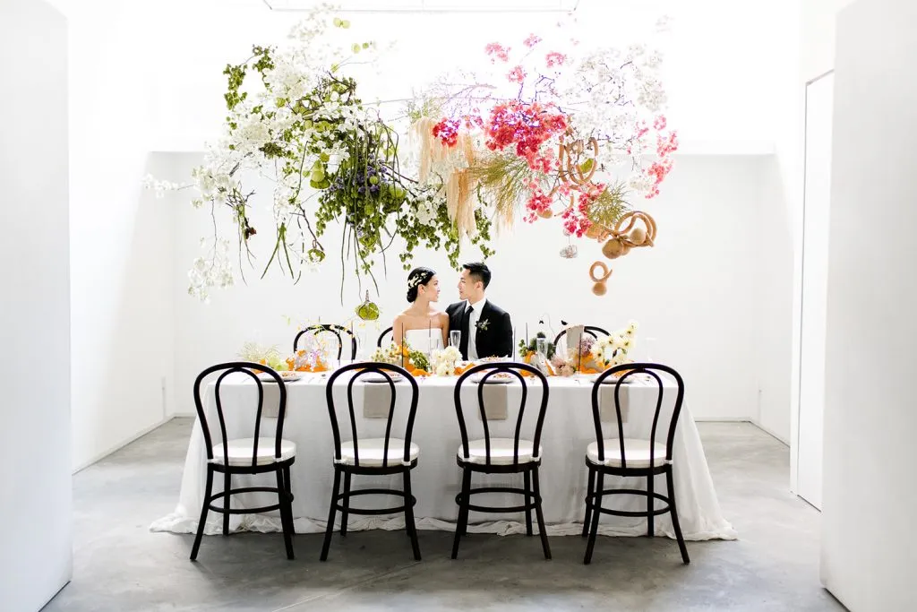 Maritha Mae Photography. Modern art wedding styled shoot. theweddingnotebook.com