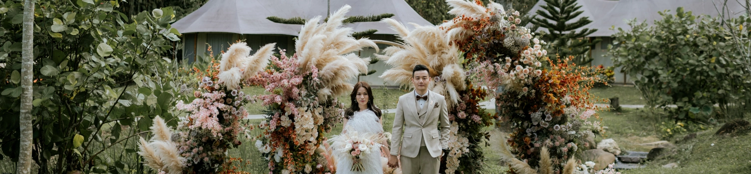 A Beautiful Tiarasa Escape Wedding Celebration