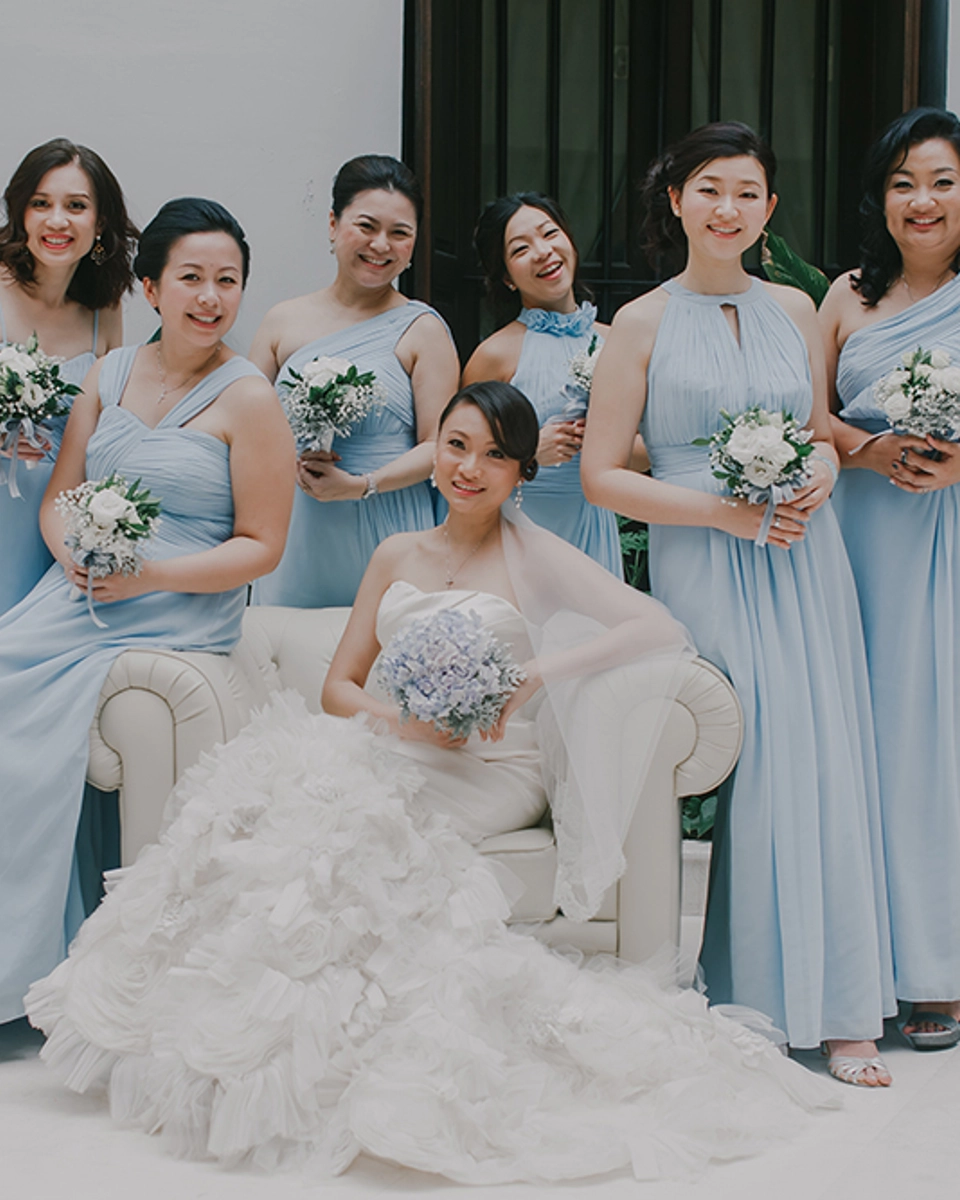 A Blue Rustic Wedding In Sekeping Victoria, Penang