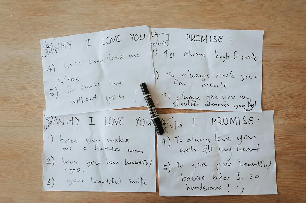 Photo by MunKeat Photography. theweddingnotebook.com