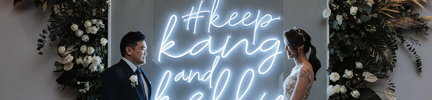 A Classic White and Green Wedding at The Majestic Hotel Kuala Lumpur