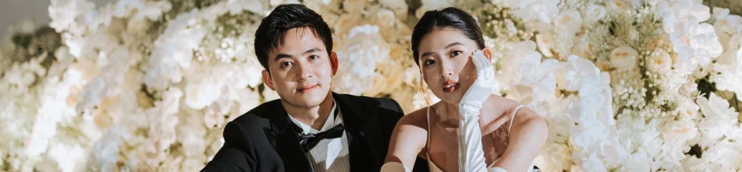 A Classic White Wedding at Eastern & Oriental Hotel Penang