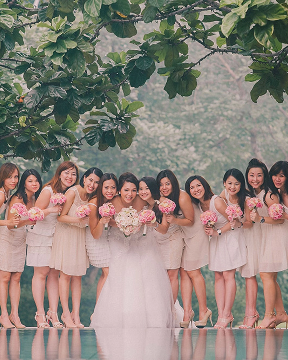 A Contemporary White Wedding With A Runway Platform