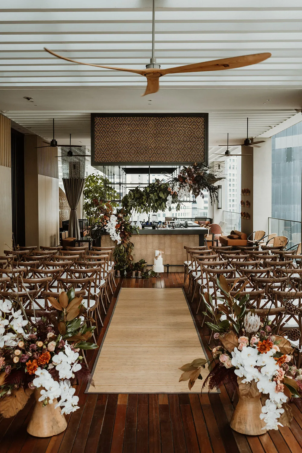 Interesting wedding ceremony venue in Kuala Lumpur – The RuMa Hotel and Residences. Peter Herman Photography. theweddingnotebook.com