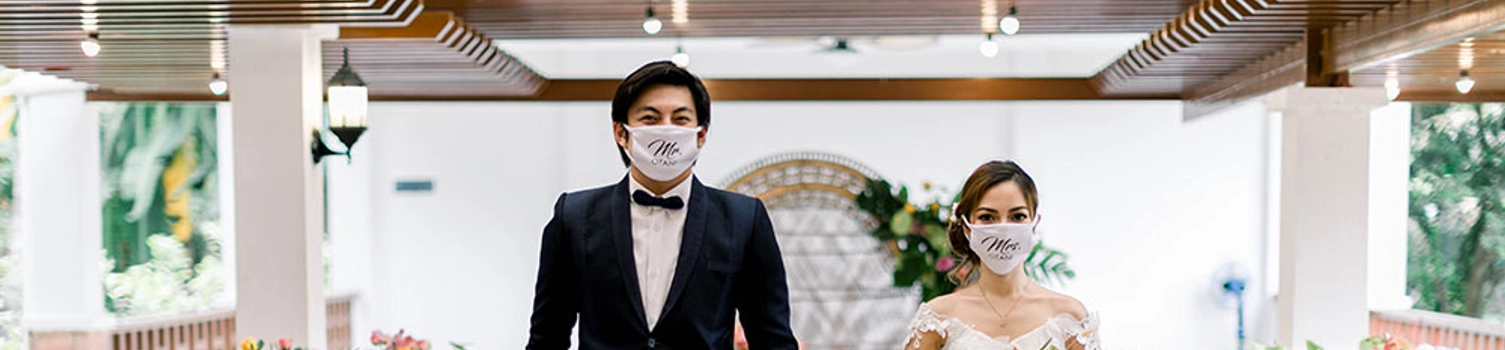 A Cosy, Classic Wedding With Pops Of Colour in the Philippines During Covid-19