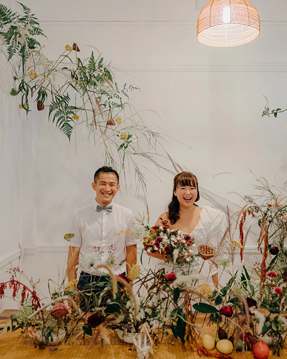 A DIY Jungalow Wedding For Two Nature Lovers