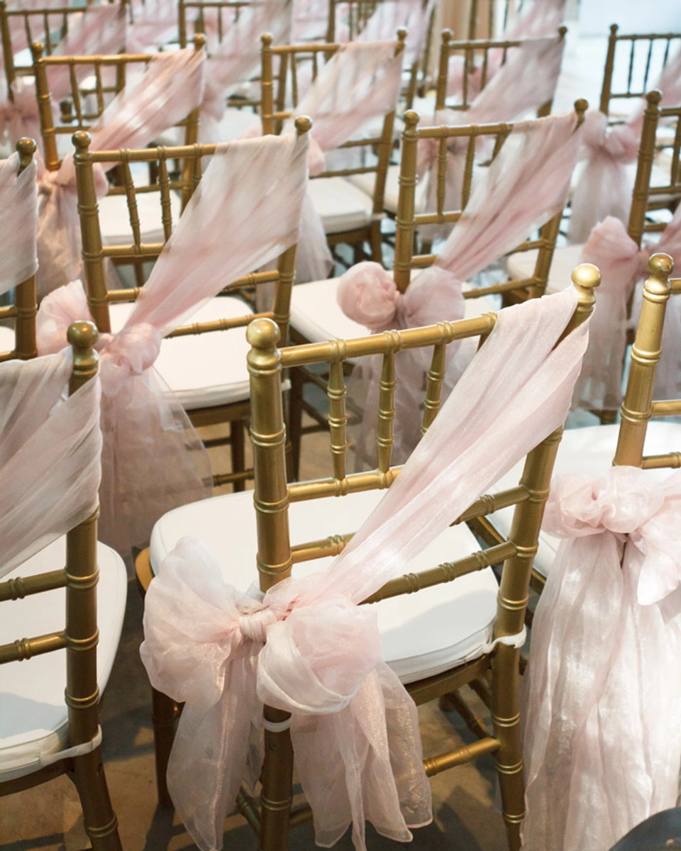 A Dreamy, Romantic Blush And Champagne Gold Soiree at Ciao Restorante
