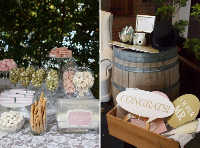 Styling by Mint Events & Soirees. theweddingnotebook.com
