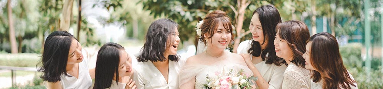 A Floral Chic Wedding in Coral Shades at Botanica + Co, Kuala Lumpur
