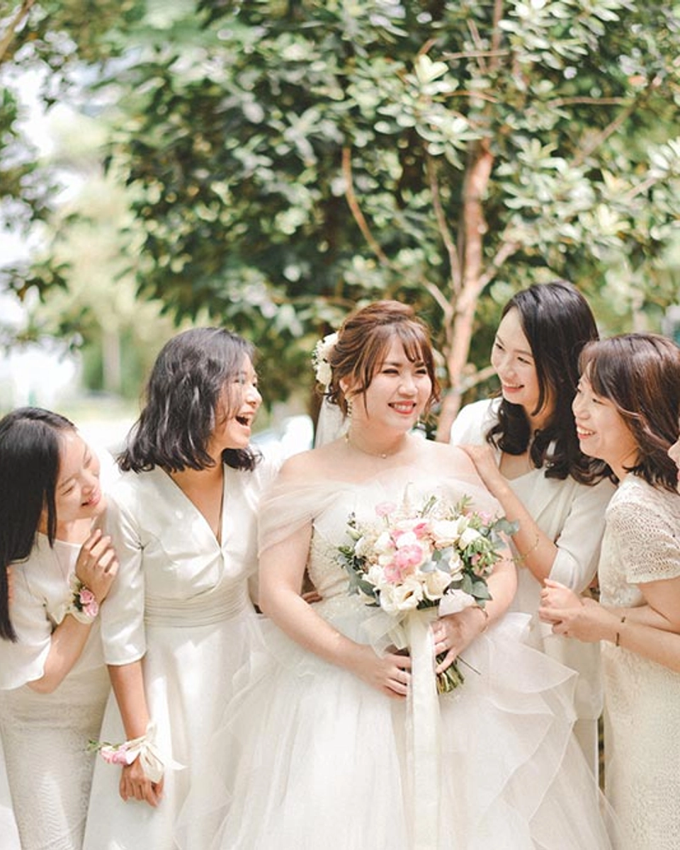 A Floral Chic Wedding in Coral Shades at Botanica + Co, Kuala Lumpur
