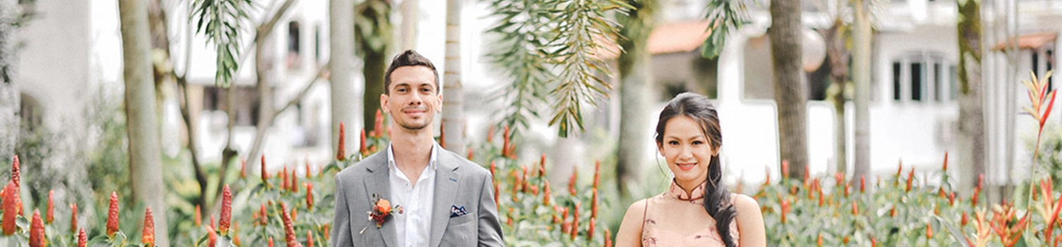 A Flower-Filled, Cosy East-Meets-West Wedding At Isabel Restaurant, KL