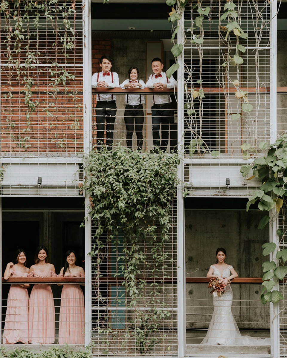 A Joyful, Modern and Chic Intimate Wedding at KLoé Hotel