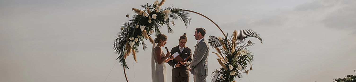 A Modern Geometric Themed Wedding in Phuket, Thailand