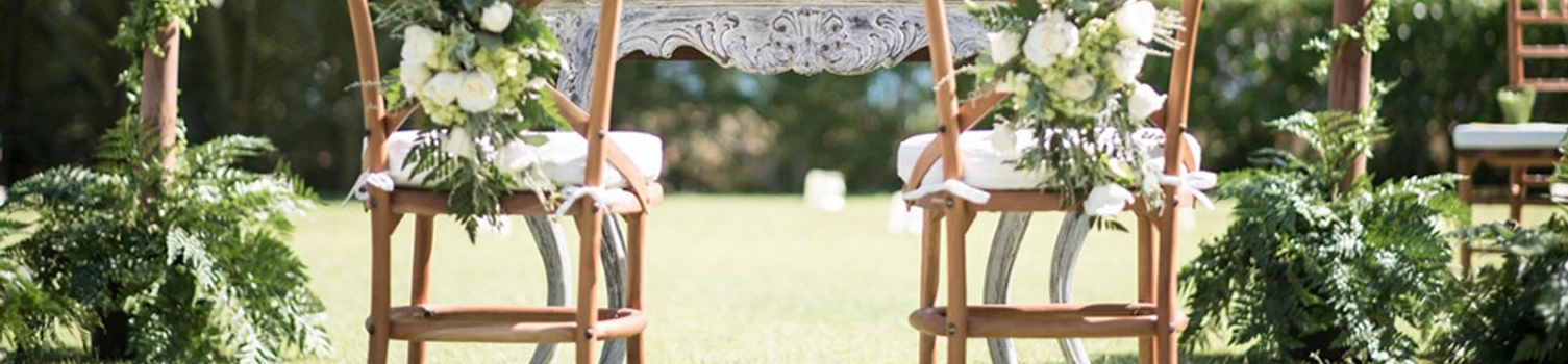 A Navy Blue Sunset Garden Wedding in Bali