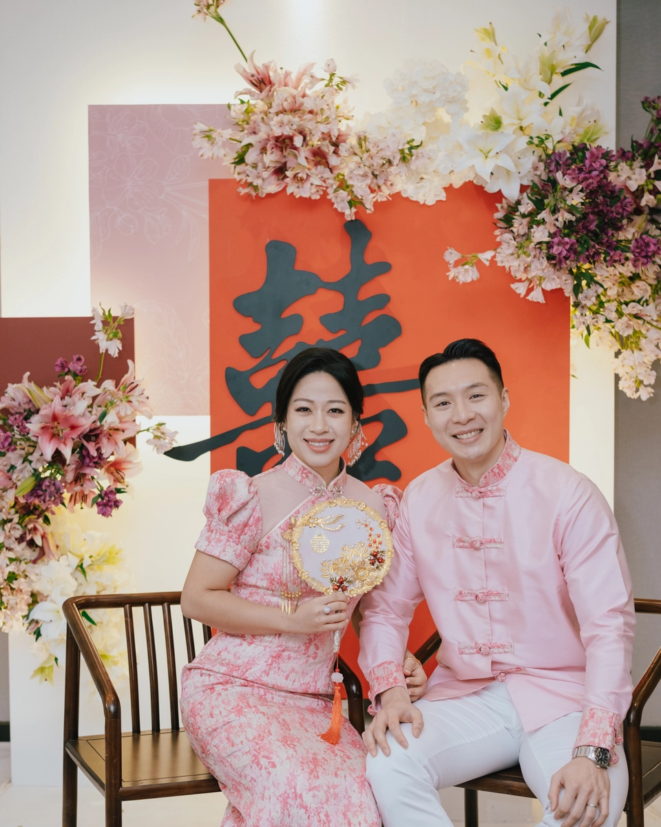 A Pared-Back Contemporary Wedding Reception at Hotel Stripes