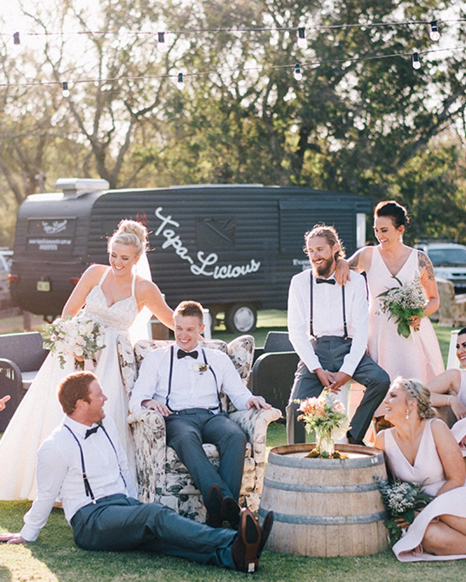 A Picture Perfect Vintage Outdoor Wedding At Alverstoke Barn In Western Australia