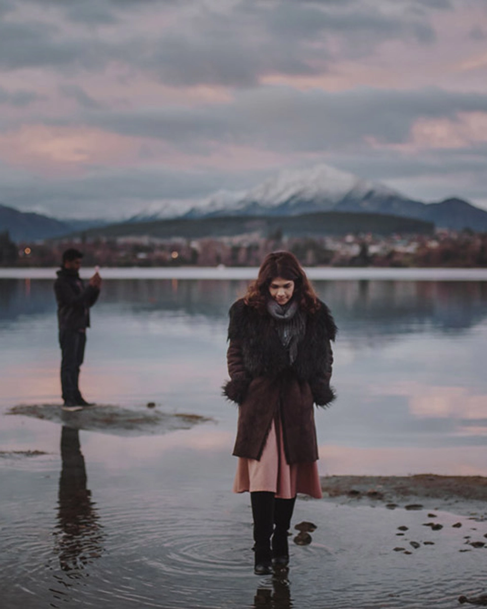 A Poignant and Intimate Pre-Wedding Shoot in Queenstown New Zealand
