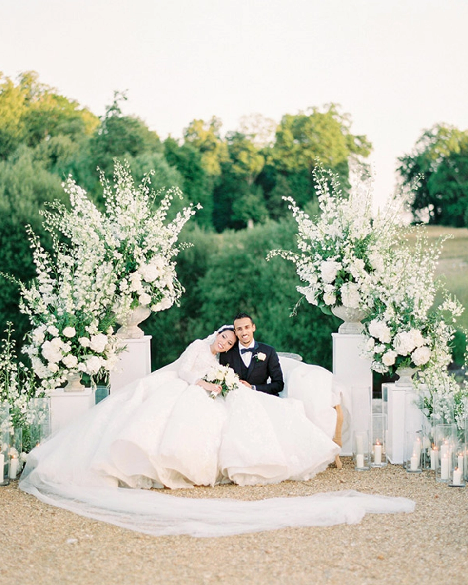 A Romantic Fairytale Chateau Wedding in Loire Valley, France