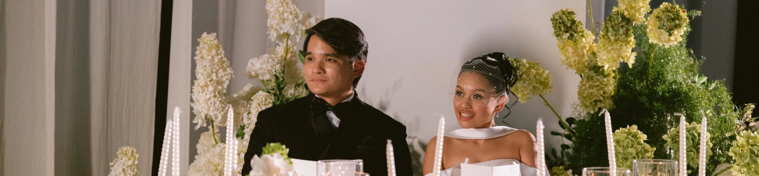 A Sculptural White Wedding at Grand Hyatt Kuala Lumpur