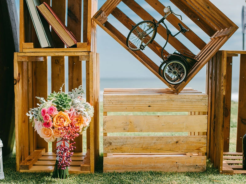 A Summer Floral Wedding in Morabito Art Villa, Bali