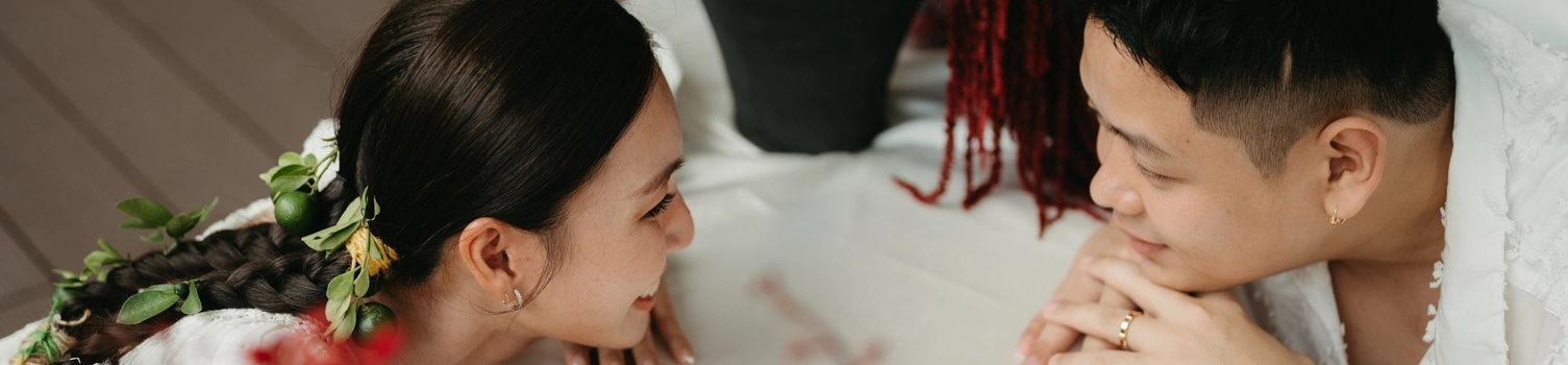 A Trendy Intimate Home Wedding with Folkloric Aesthetic