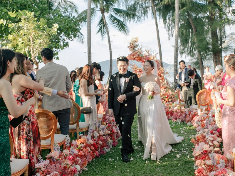 A Vibrant Sophisticated Wedding at Rosewood Phuket