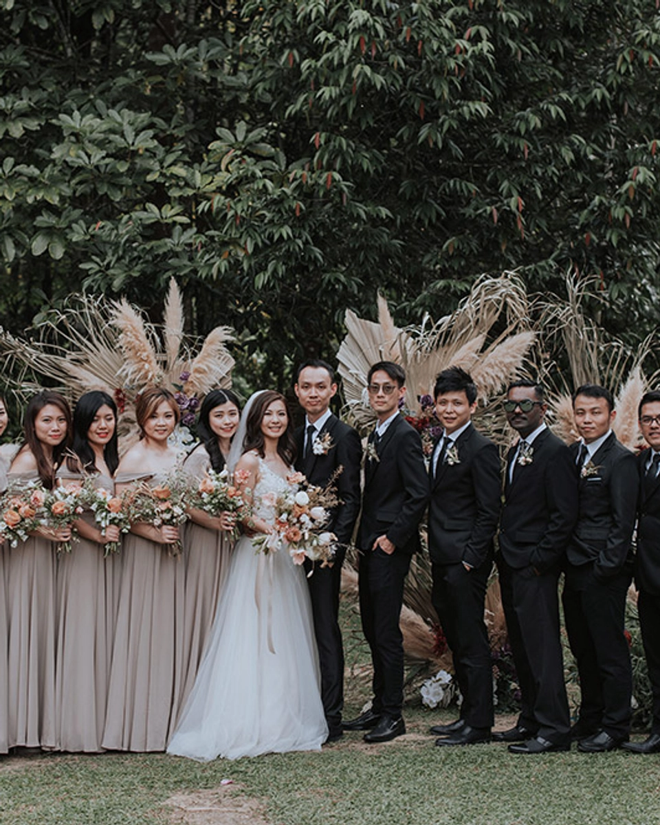 A Whimsical Chic Outdoor Wedding At Janda Baik