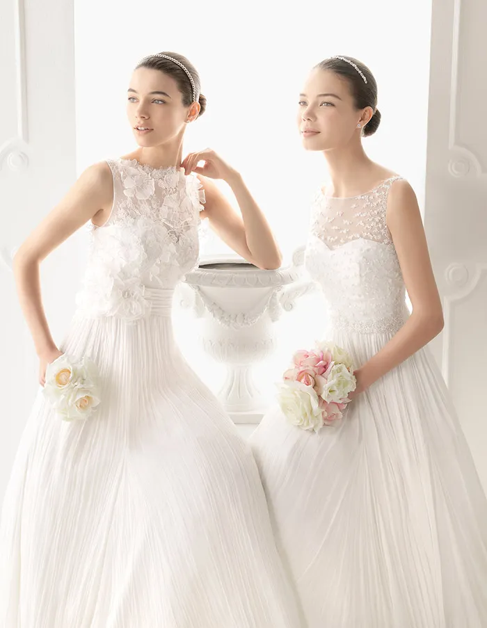 Aire Barcelona 2014 Bridal Collection. theweddingnotebook.com