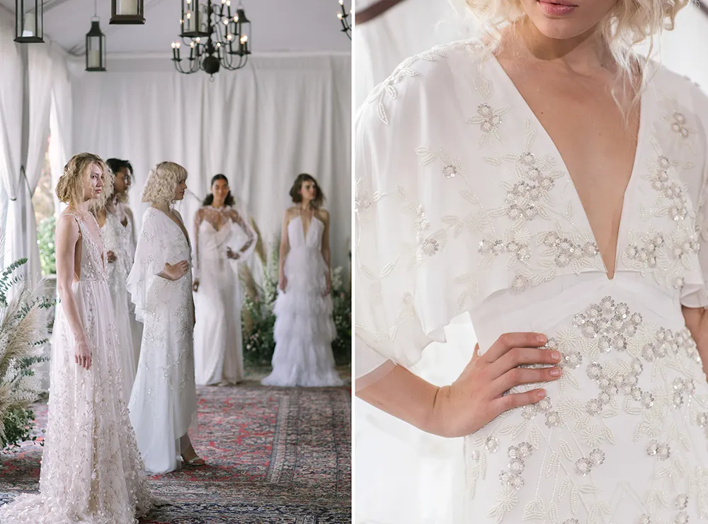 Alexandra Grecco Fall 2018 Bridal Collection. theweddingnotebook.com