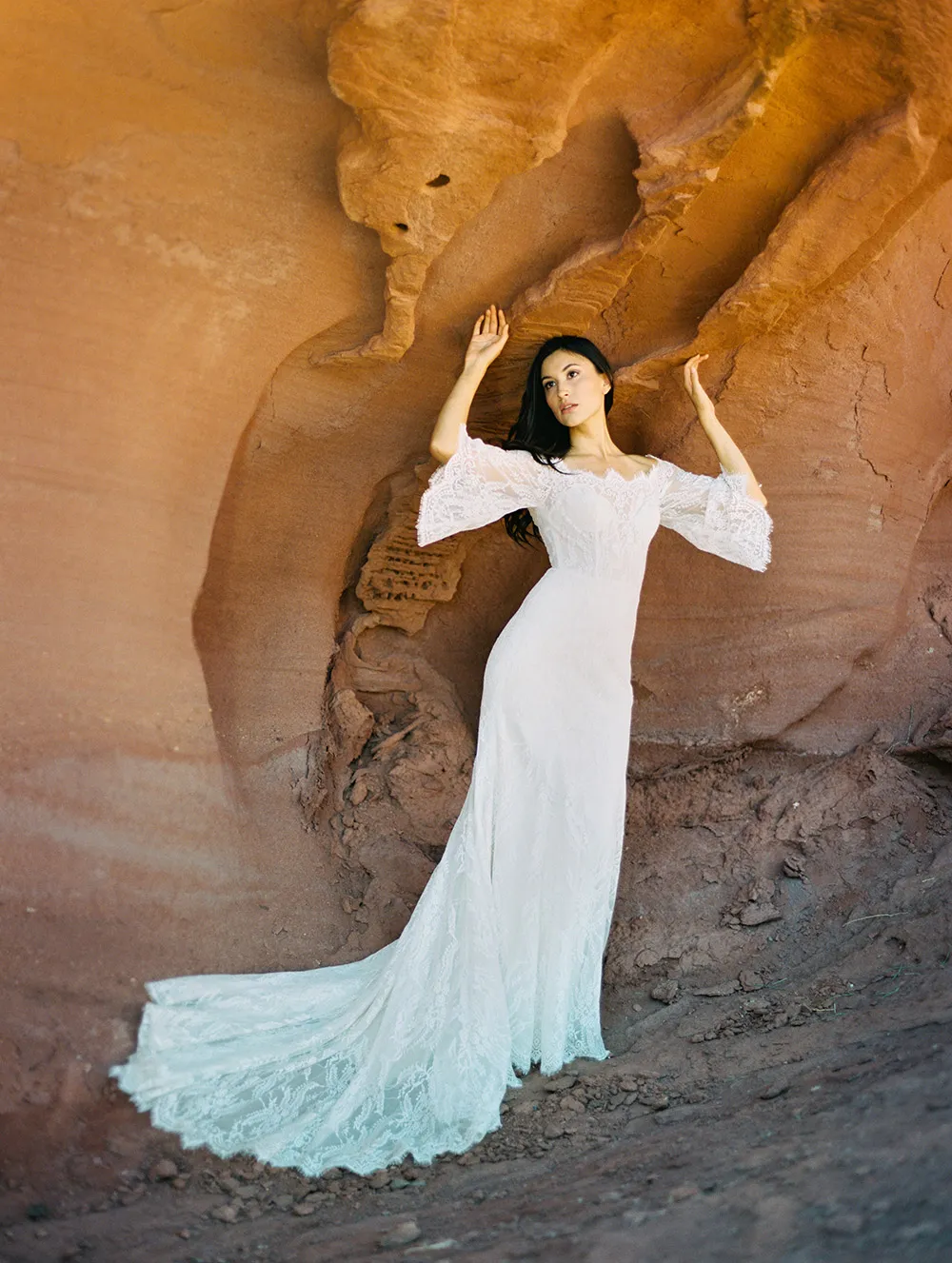 Camellia - Wilderly Bride by Allure Bridals Spring 2018 Collection. theweddingnotebook.com