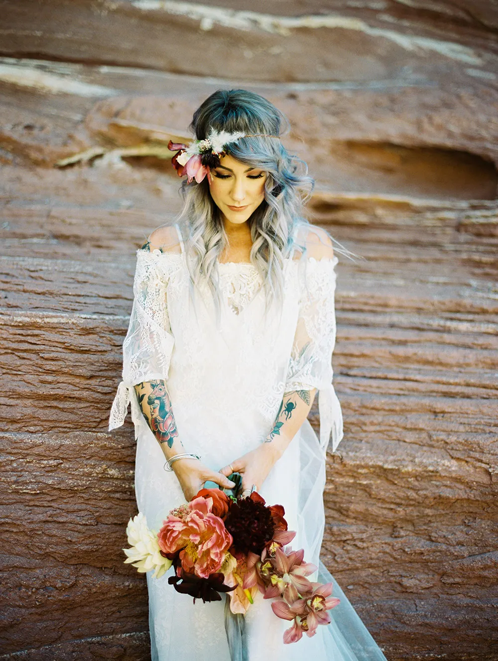 Aria - Wilderly Bride by Allure Bridals Spring 2018 Collection. theweddingnotebook.com