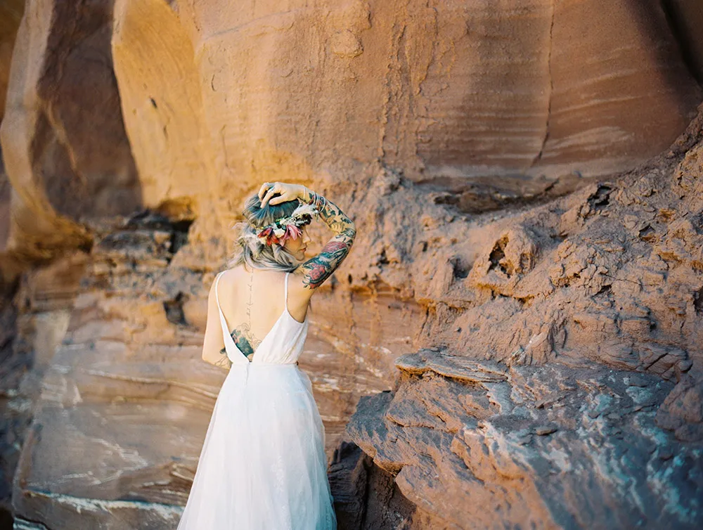 Aria - Wilderly Bride by Allure Bridals Spring 2018 Collection. theweddingnotebook.com