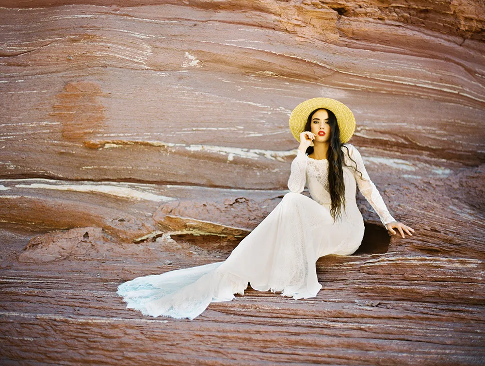 Marigold - Wilderly Bride by Allure Bridals Spring 2018 Collection. theweddingnotebook.com