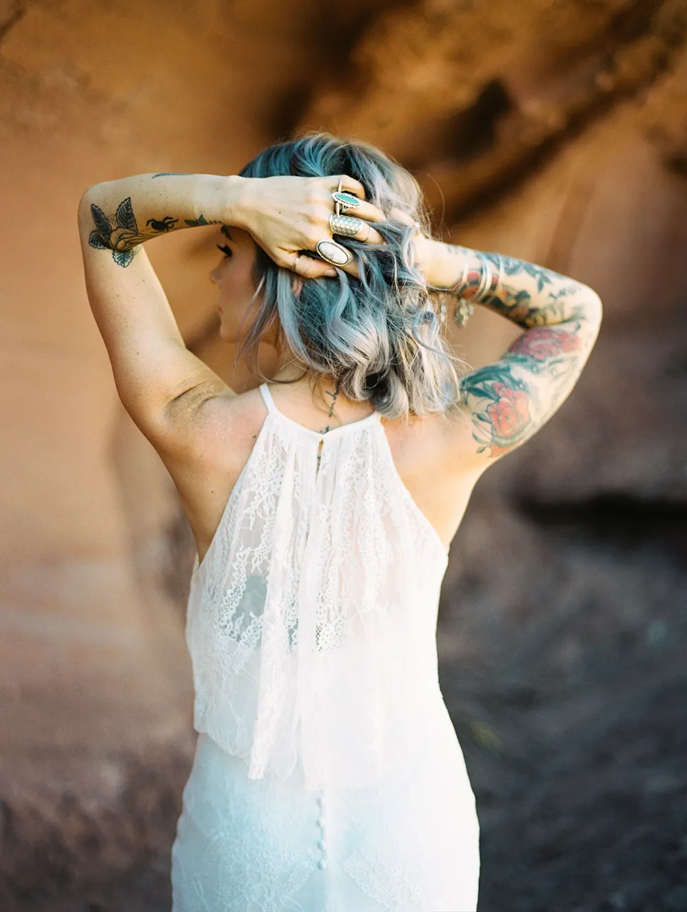 Jade - Wilderly Bride by Allure Bridals Spring 2018 Collection. theweddingnotebook.com