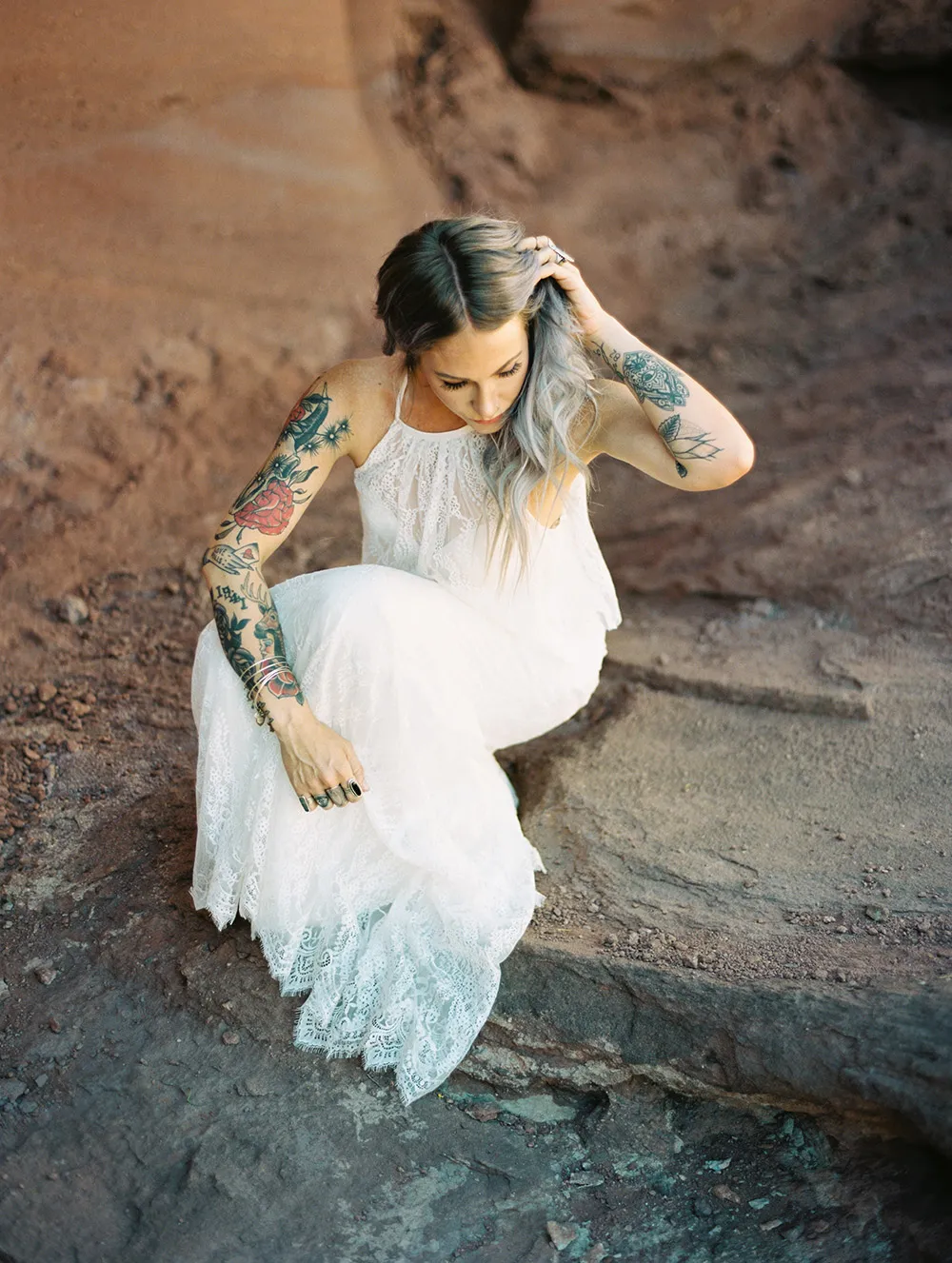 Jade - Wilderly Bride by Allure Bridals Spring 2018 Collection. theweddingnotebook.com