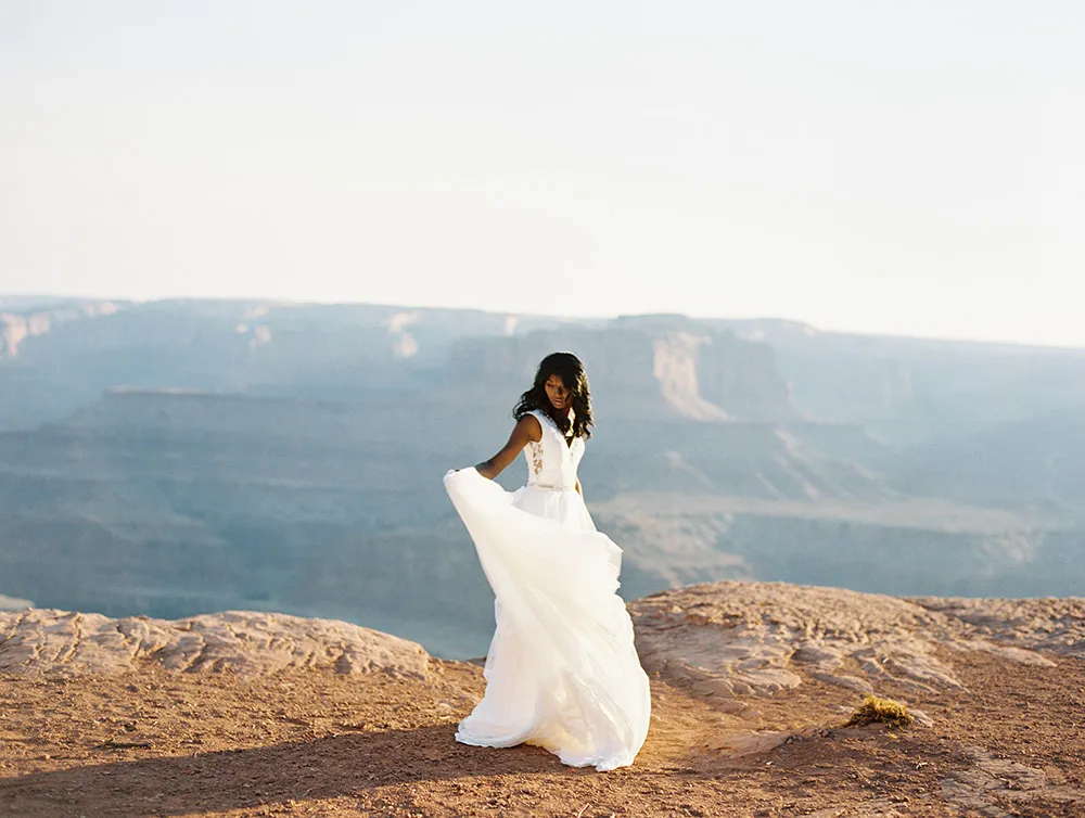Maya - Wilderly Bride by Allure Bridals Spring 2018 Collection. theweddingnotebook.com