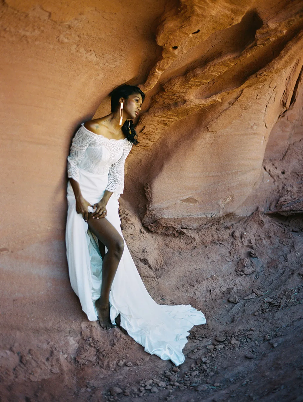 Violet - Wilderly Bride by Allure Bridals Spring 2018 Collection. theweddingnotebook.com