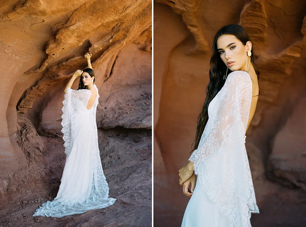 Opal - Wilderly Bride by Allure Bridals Spring 2018 Collection. theweddingnotebook.com