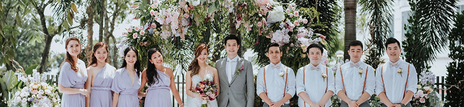 An Elegant Backyard Garden Wedding