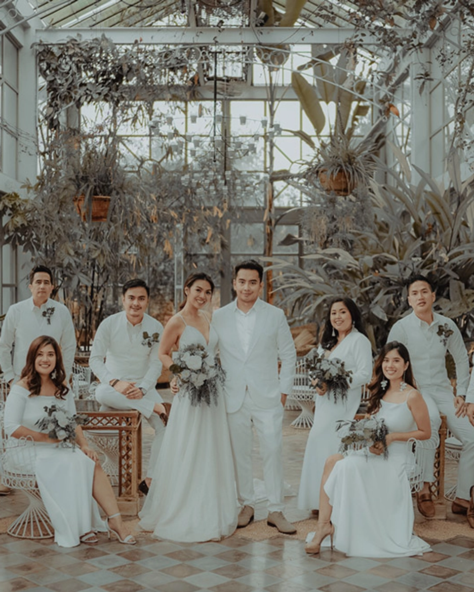 An Exotic and Classy All-White Garden Wedding in Marrakech