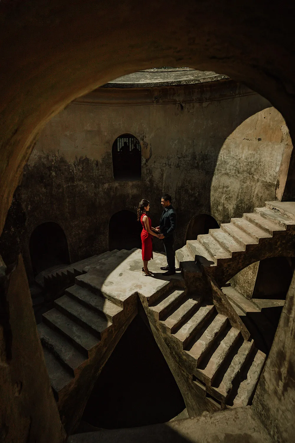 Iconic space for wedding photoshoot at Yogyakarta. Photo by Superpanda Presents. theweddingnotebook.com