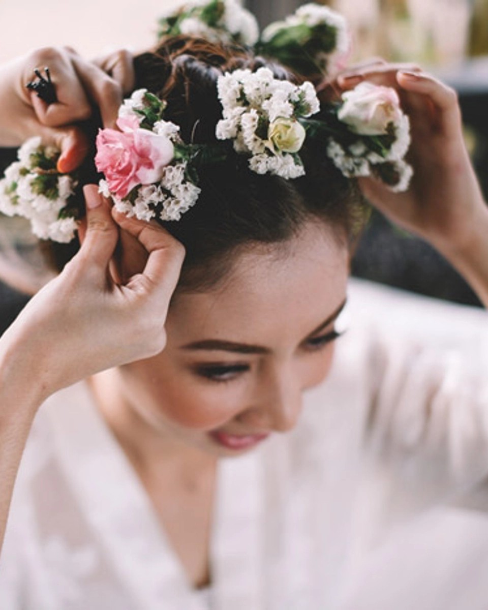 An Intimate Backyard Wedding Ceremony