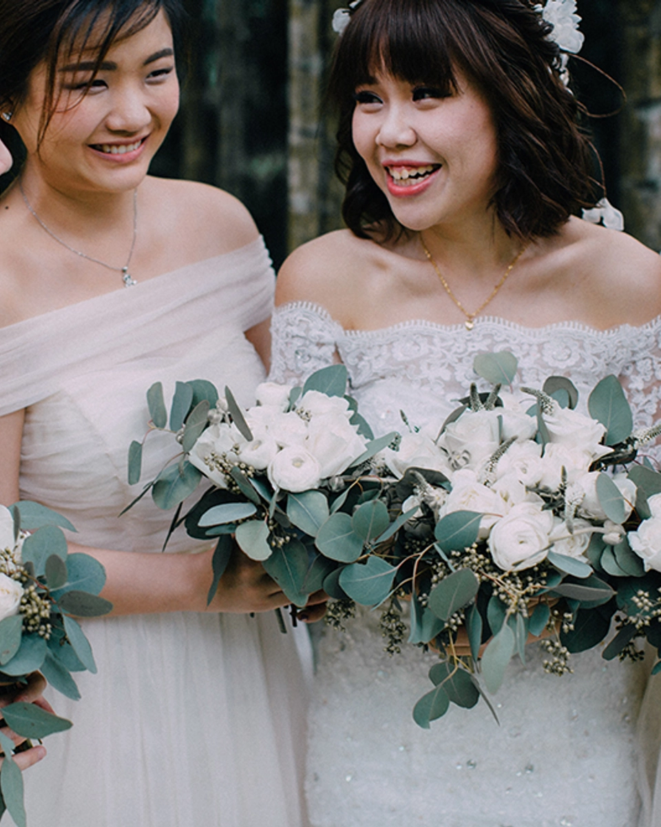 An Intimate Teal And Yellow Wedding At Gita Bayu