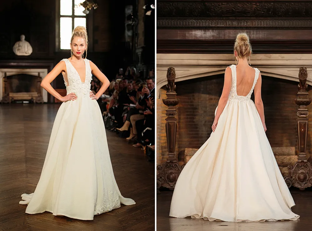 Berta Bridal Fall 2017 Collection. theweddingnotebook.com