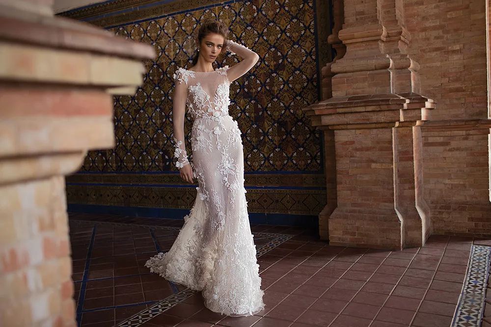 Berta Bridal Fall 2018 Collection. theweddingnotebook.com