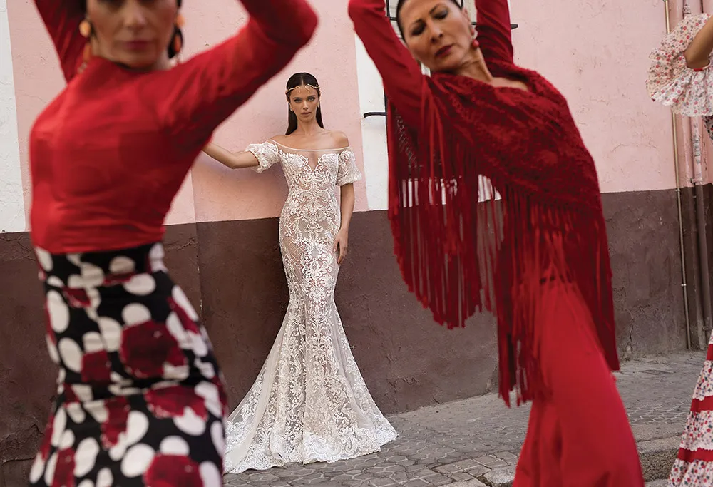 Berta Bridal Fall 2018 Collection. theweddingnotebook.com